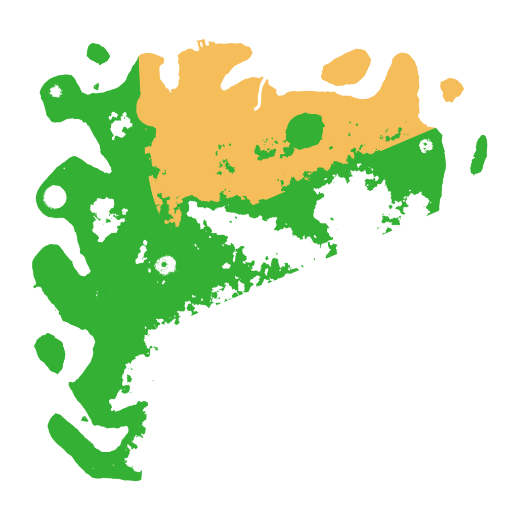 Biome Rust Map: Procedural Map, Size: 4000, Seed: 92582162