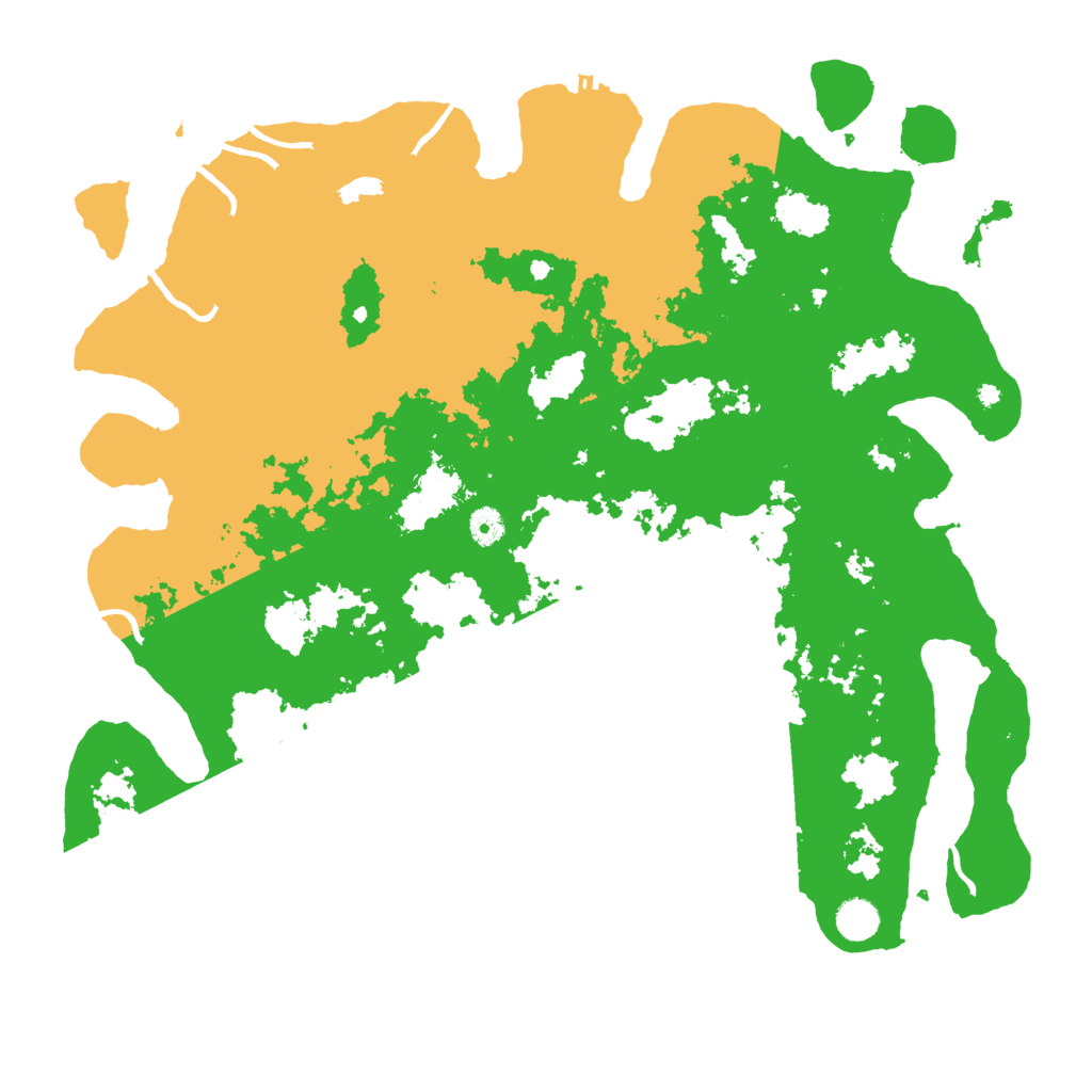 Biome Rust Map: Procedural Map, Size: 4500, Seed: 1958924281