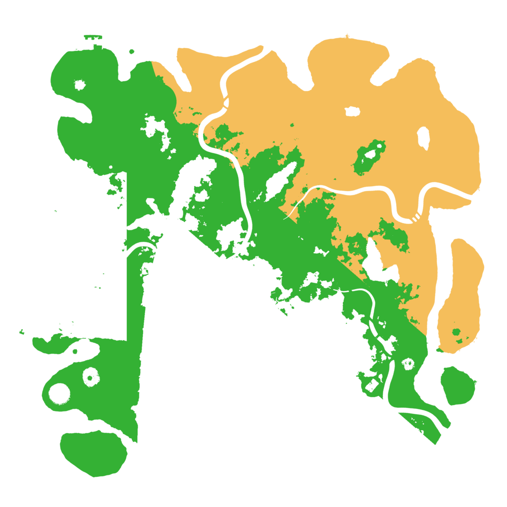 Biome Rust Map: Procedural Map, Size: 4250, Seed: 272864064