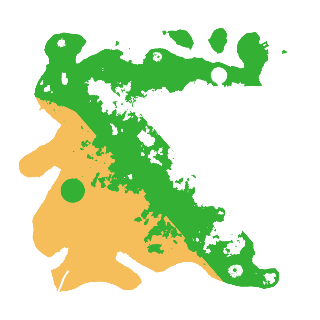 Biome Rust Map: Procedural Map, Size: 3500, Seed: 563642067