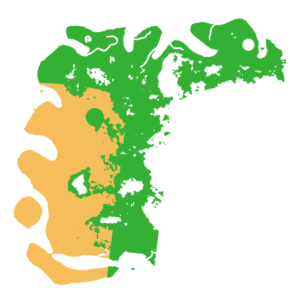 Biome Rust Map: Procedural Map, Size: 4500, Seed: 28001667
