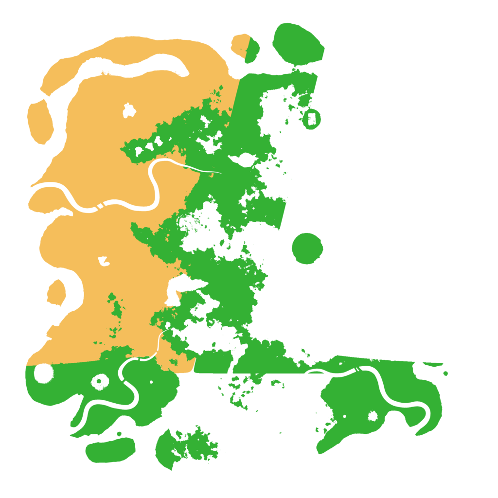 Biome Rust Map: Procedural Map, Size: 4500, Seed: 266496709
