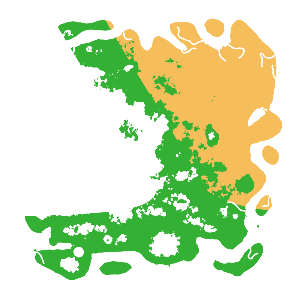 Biome Rust Map: Procedural Map, Size: 5000, Seed: 2376