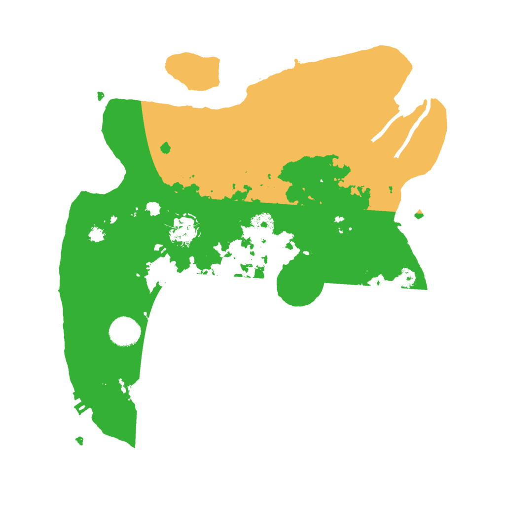 Biome Rust Map: Procedural Map, Size: 3000, Seed: 725994322