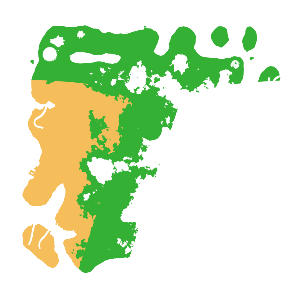 Biome Rust Map: Procedural Map, Size: 3700, Seed: 89898989