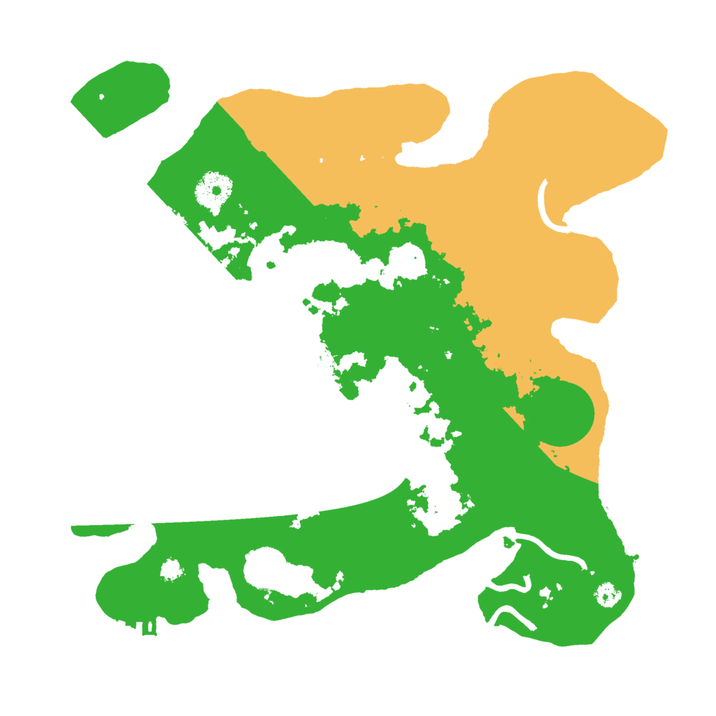 Biome Rust Map: Procedural Map, Size: 3000, Seed: 2006217883