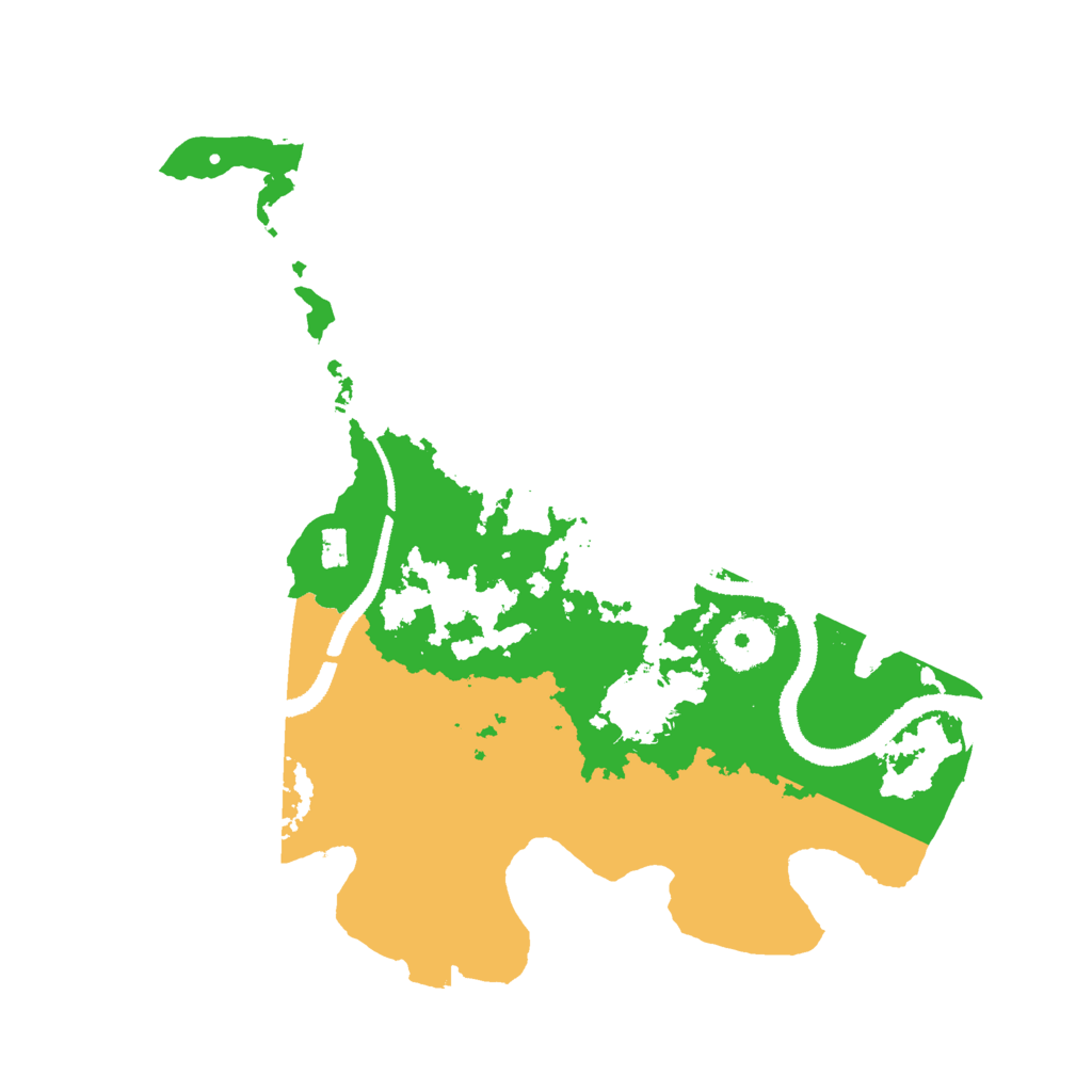 Biome Rust Map: Procedural Map, Size: 3000, Seed: 1220024856