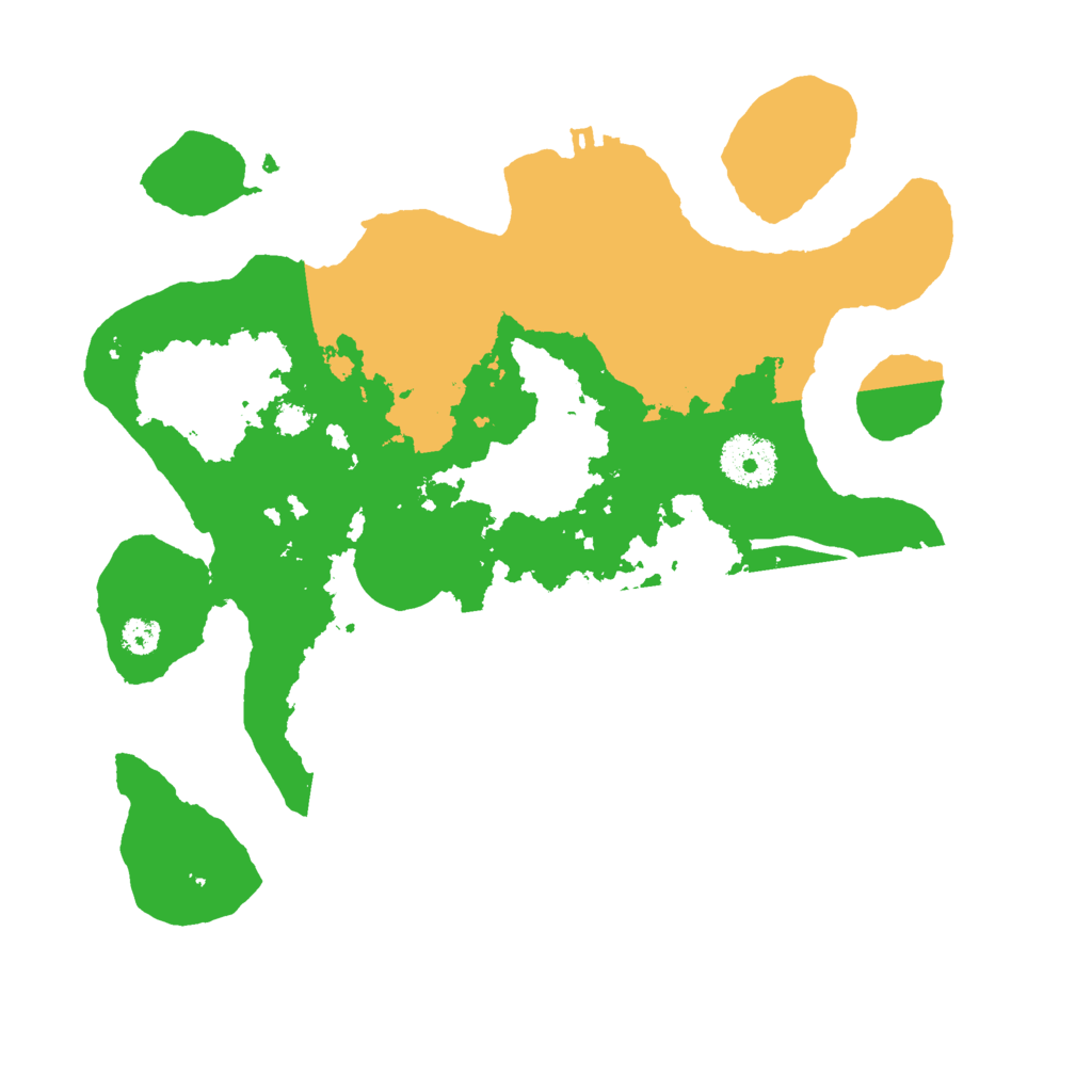 Biome Rust Map: Procedural Map, Size: 3000, Seed: 9762541