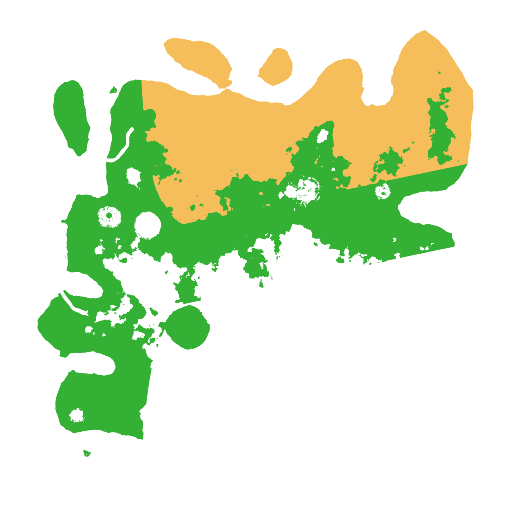 Biome Rust Map: Procedural Map, Size: 3500, Seed: 788435487