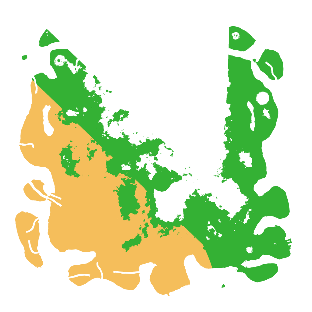 Biome Rust Map: Procedural Map, Size: 4300, Seed: 459848