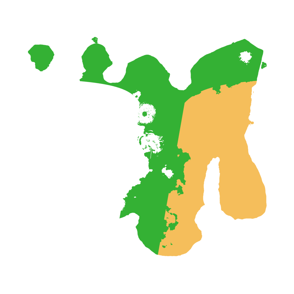 Biome Rust Map: Procedural Map, Size: 2300, Seed: 852102942