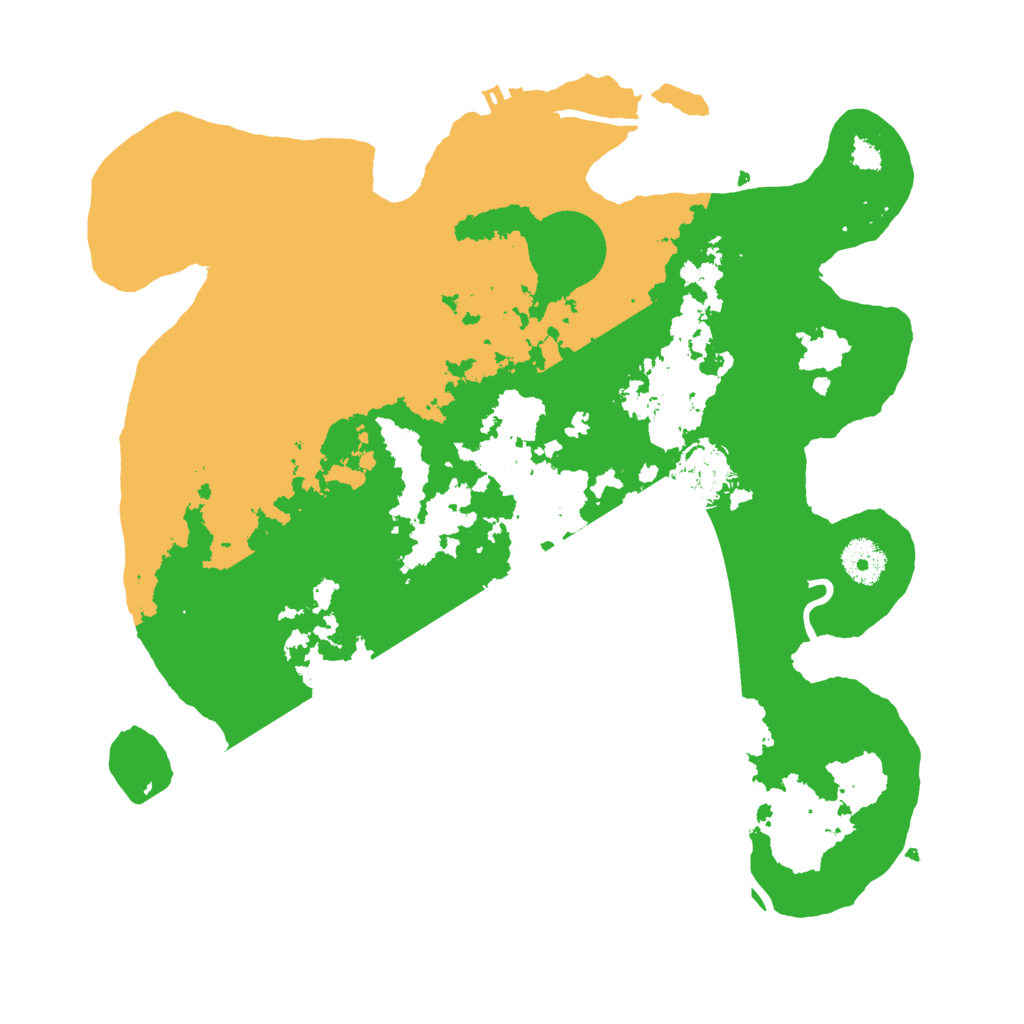Biome Rust Map: Procedural Map, Size: 3500, Seed: 1928928892