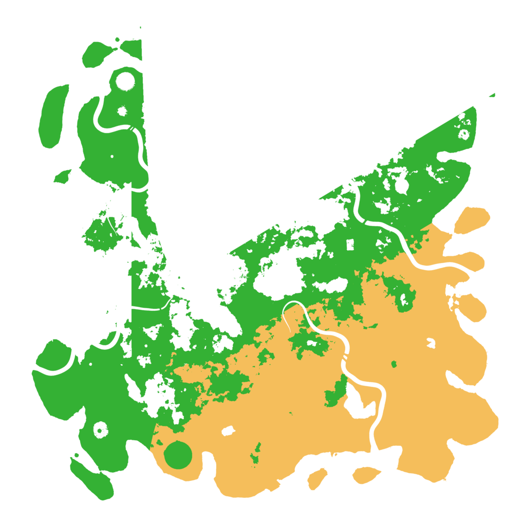Biome Rust Map: Procedural Map, Size: 5000, Seed: 23937