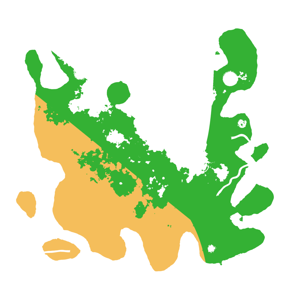 Biome Rust Map: Procedural Map, Size: 3500, Seed: 902785412