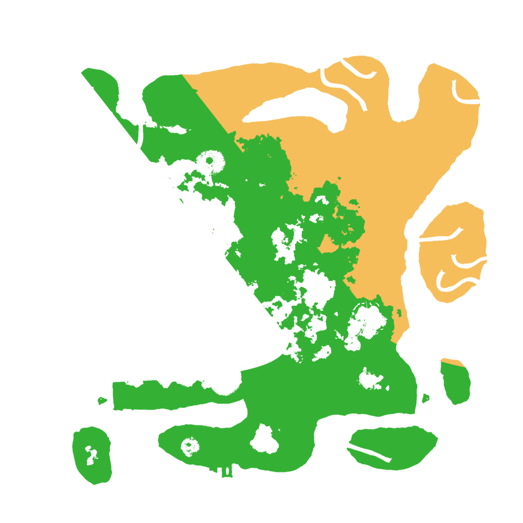 Biome Rust Map: Procedural Map, Size: 3000, Seed: 9057628