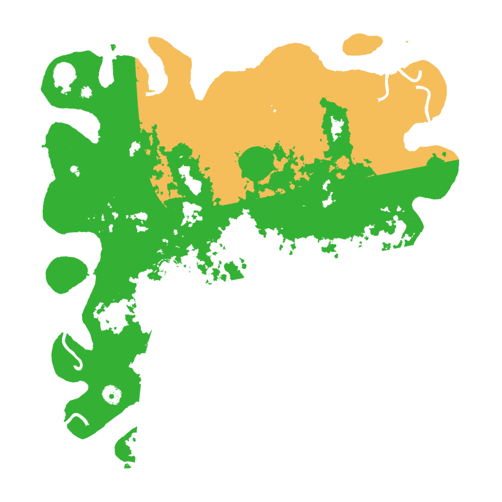 Biome Rust Map: Procedural Map, Size: 4000, Seed: 5543