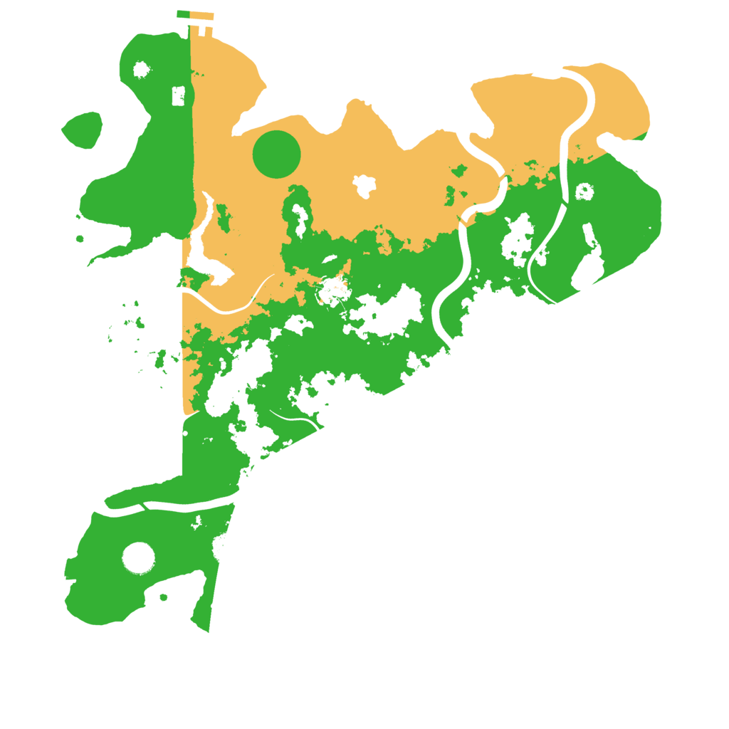 Biome Rust Map: Procedural Map, Size: 4000, Seed: 304865