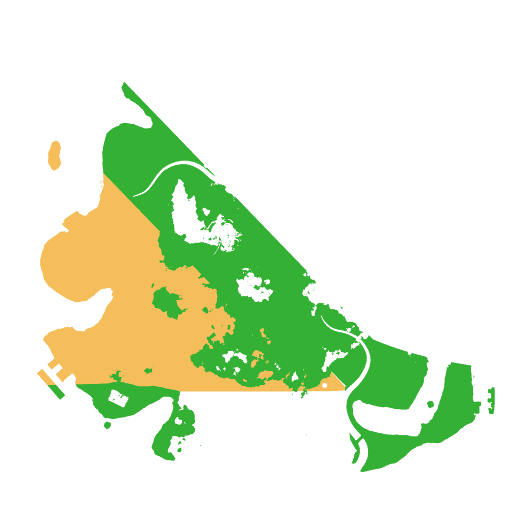 Biome Rust Map: Procedural Map, Size: 3000, Seed: 49659