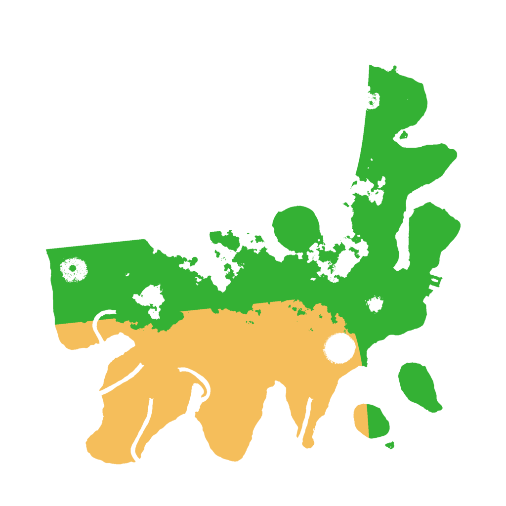 Biome Rust Map: Procedural Map, Size: 3000, Seed: 837283