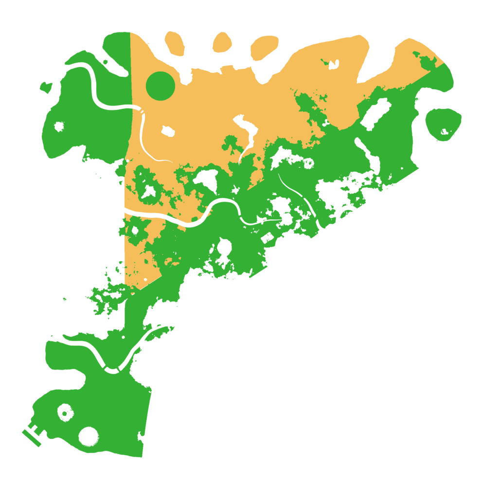 Biome Rust Map: Procedural Map, Size: 4500, Seed: 21654984