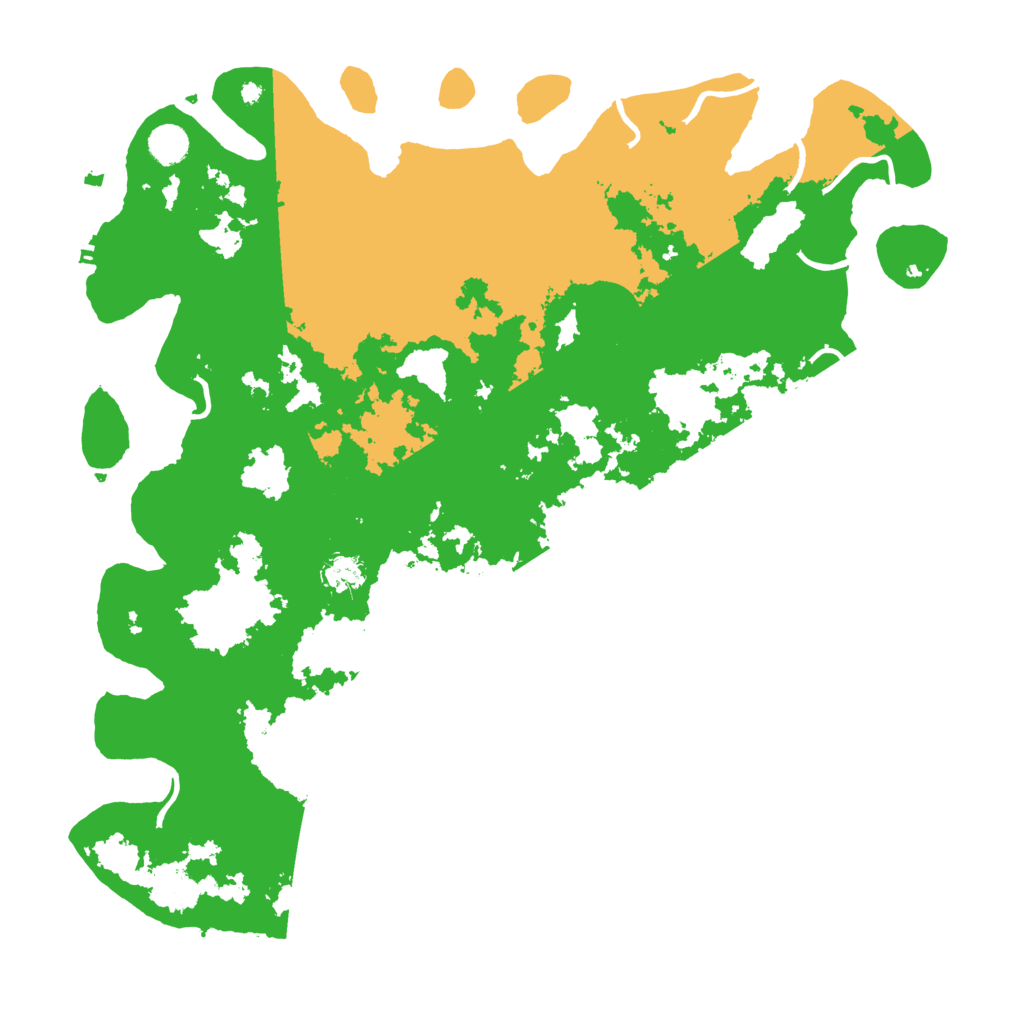 Biome Rust Map: Procedural Map, Size: 4500, Seed: 21654984