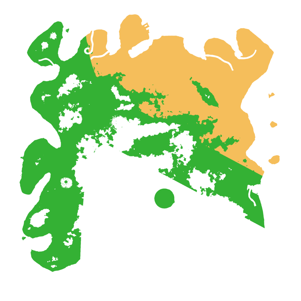 Biome Rust Map: Procedural Map, Size: 4000, Seed: 26155