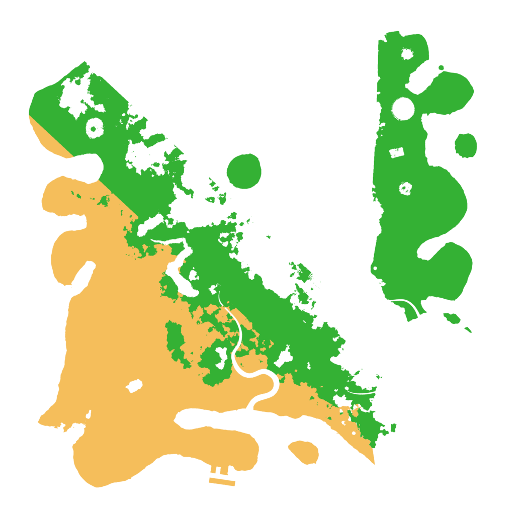 Biome Rust Map: Procedural Map, Size: 4000, Seed: 22112022