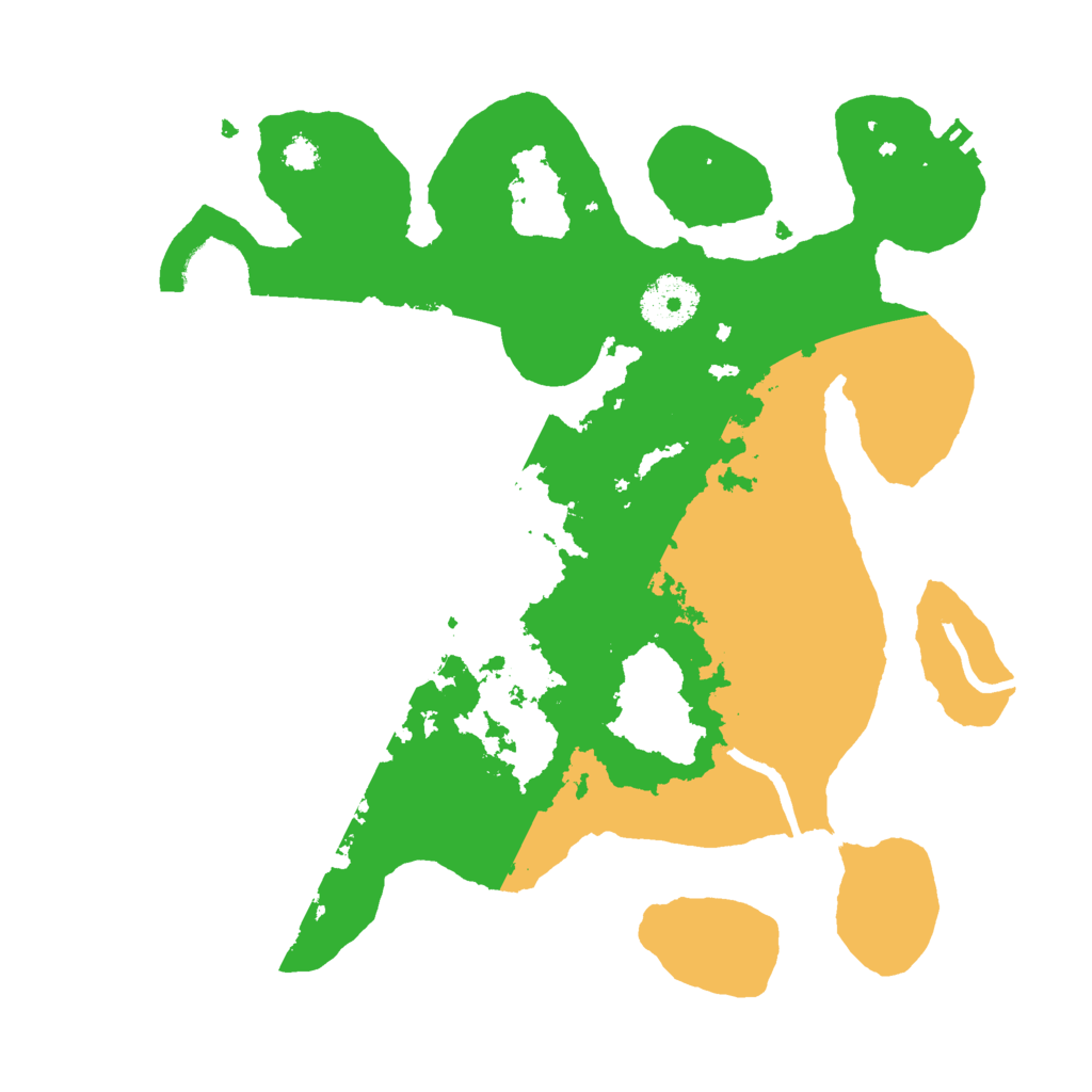 Biome Rust Map: Procedural Map, Size: 3000, Seed: 2031006157