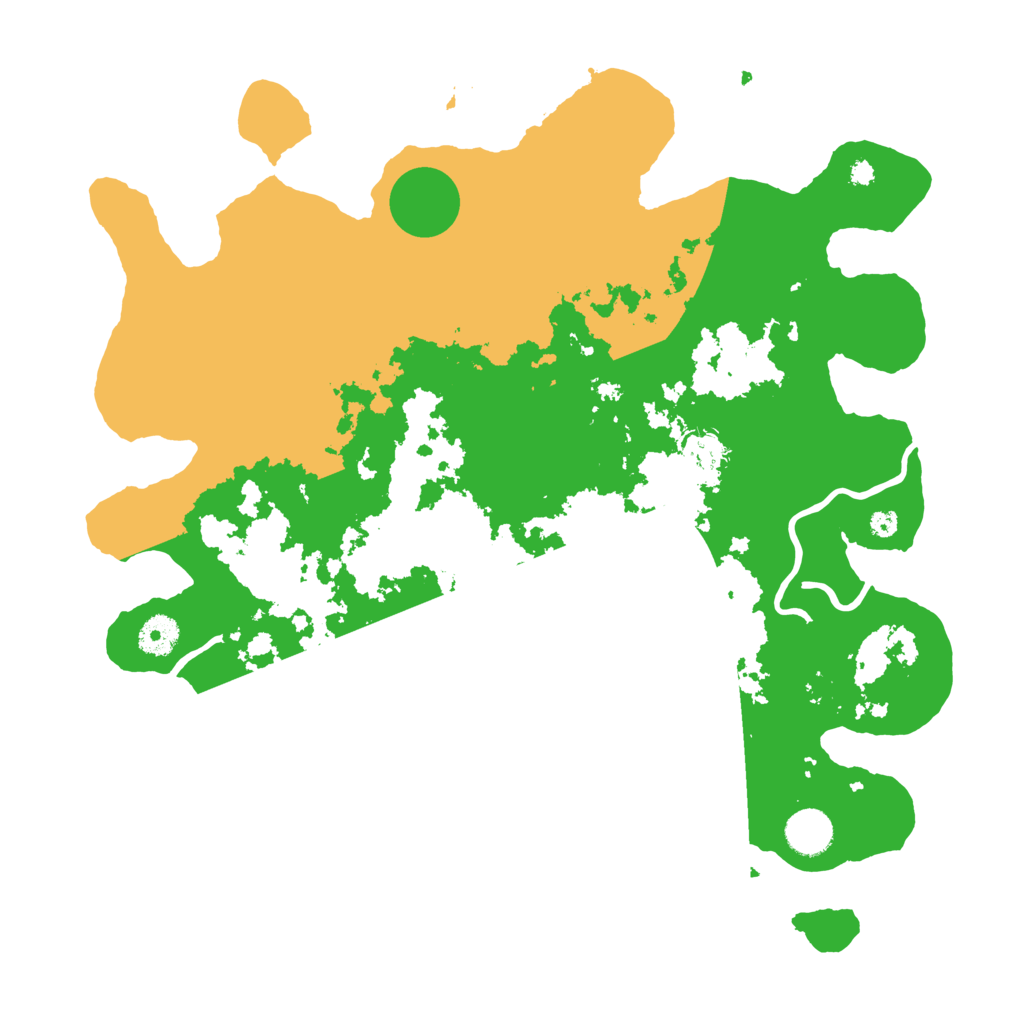 Biome Rust Map: Procedural Map, Size: 3850, Seed: 70092869