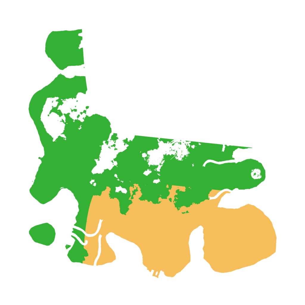 Biome Rust Map: Procedural Map, Size: 3000, Seed: 1623267