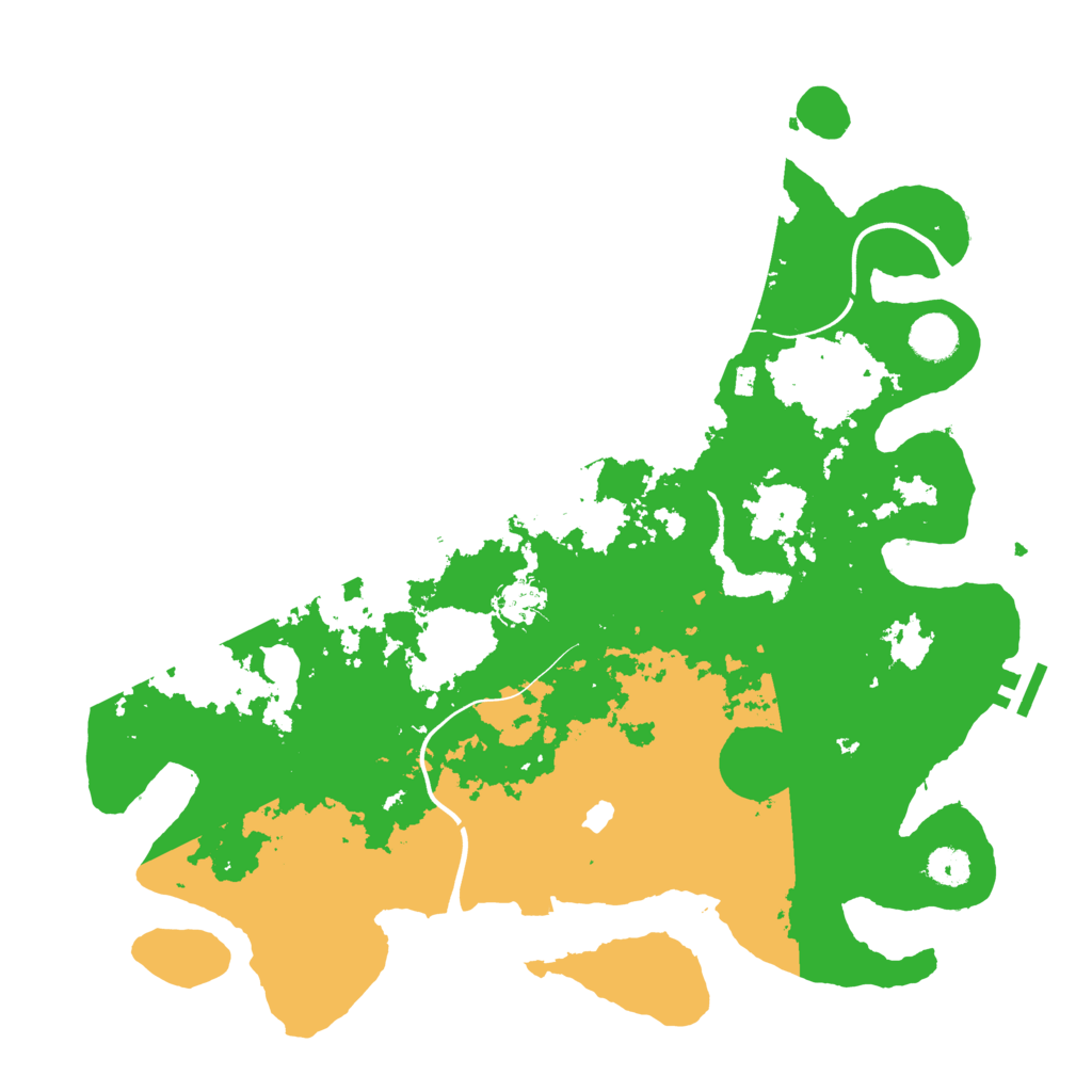 Biome Rust Map: Procedural Map, Size: 4000, Seed: 38952612
