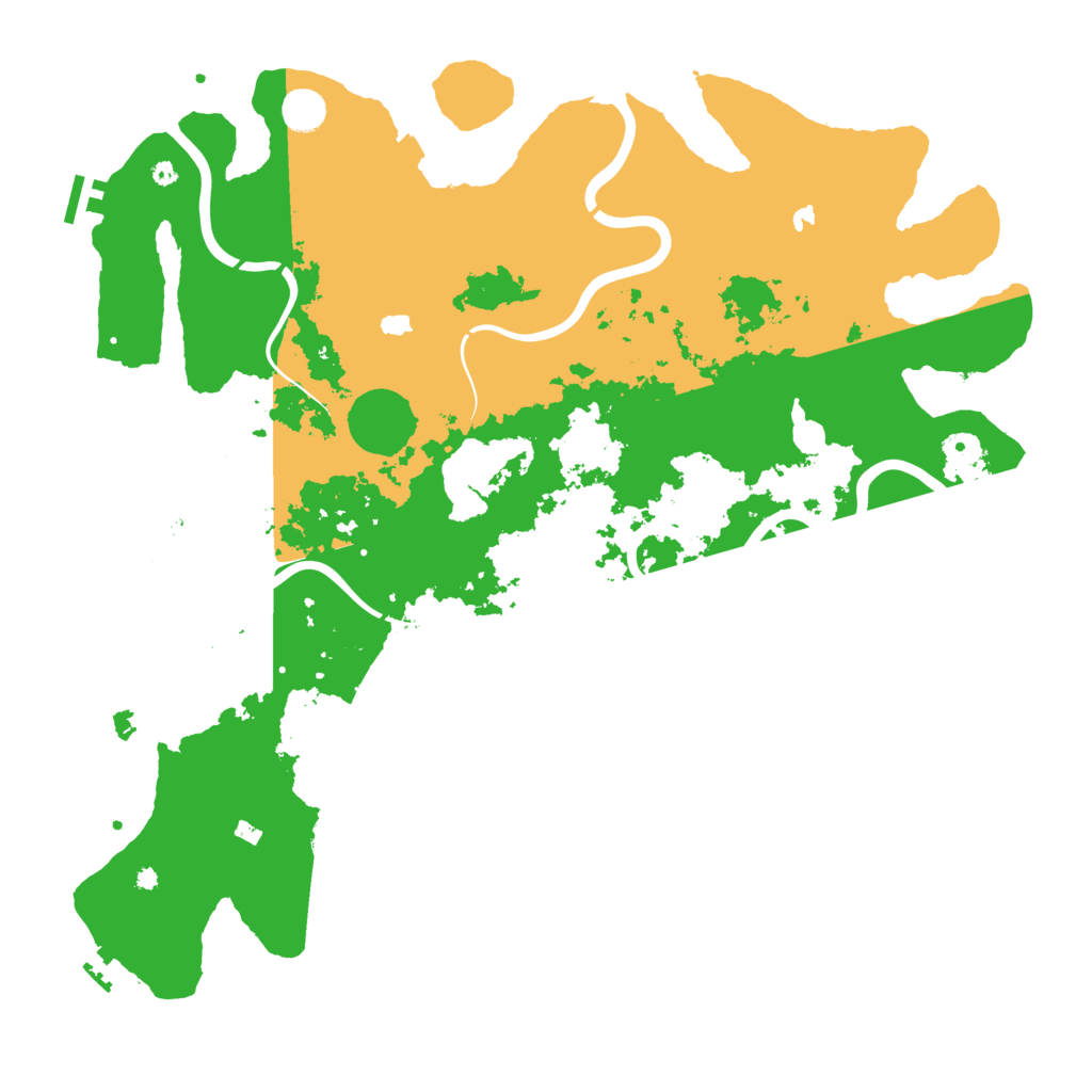 Biome Rust Map: Procedural Map, Size: 4500, Seed: 133337