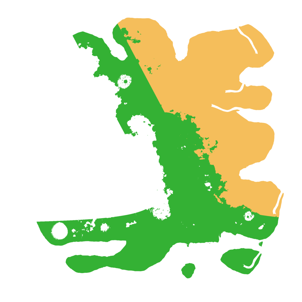 Biome Rust Map: Procedural Map, Size: 3300, Seed: 571892039