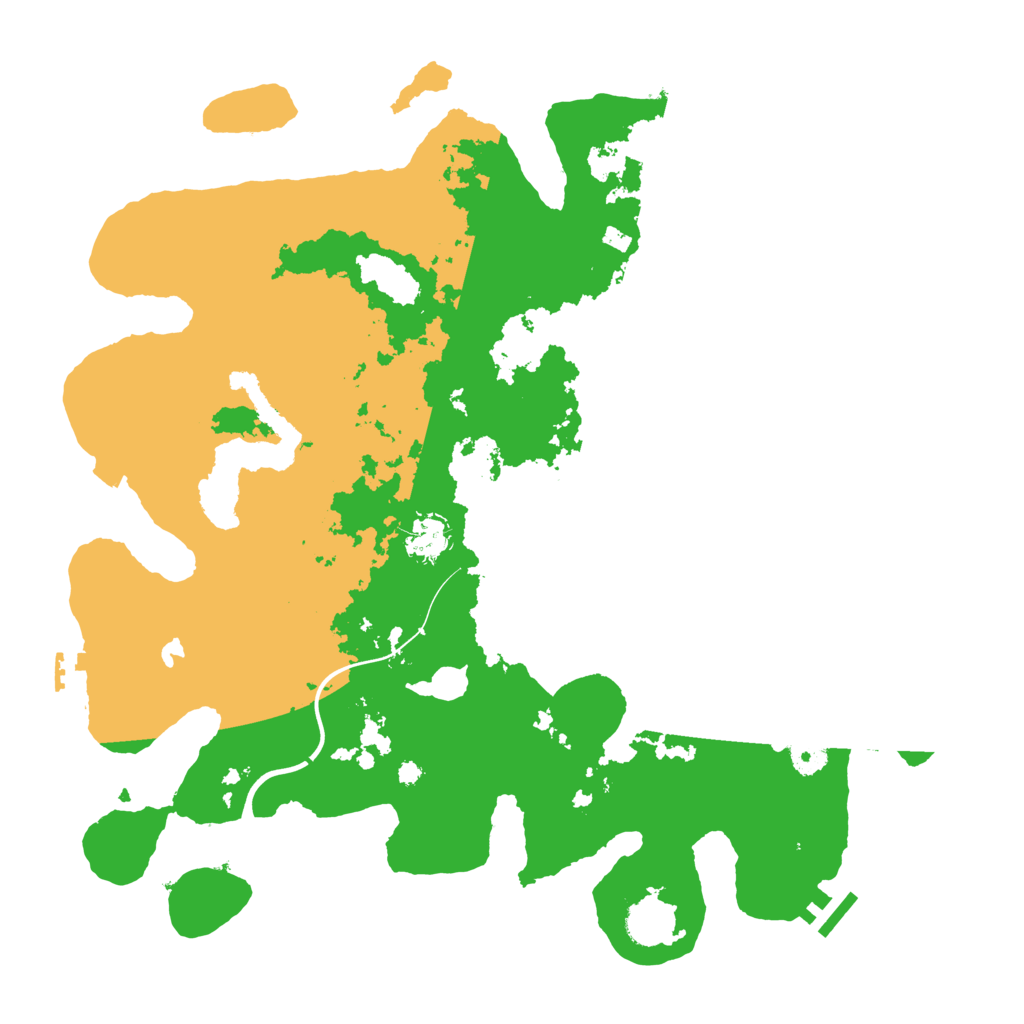 Biome Rust Map: Procedural Map, Size: 4000, Seed: 1825568545