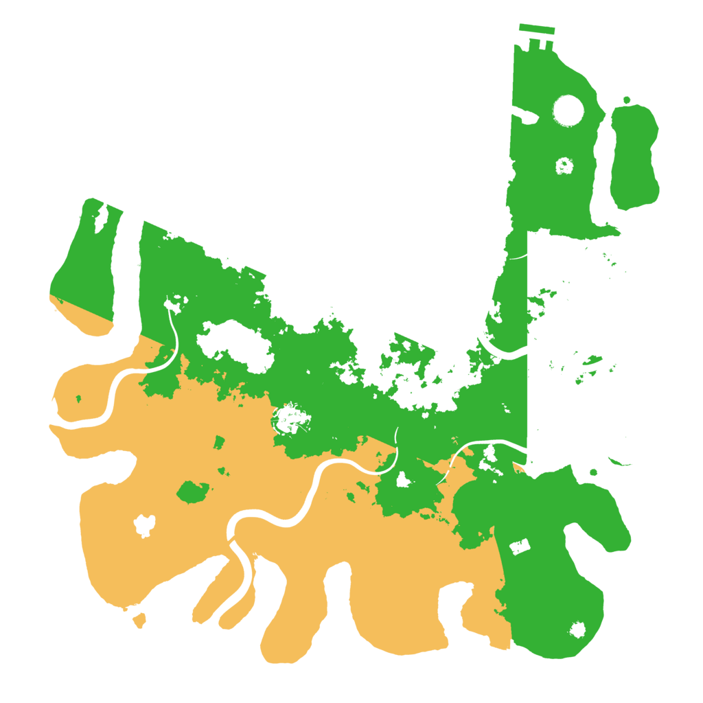 Biome Rust Map: Procedural Map, Size: 4000, Seed: 1776186188