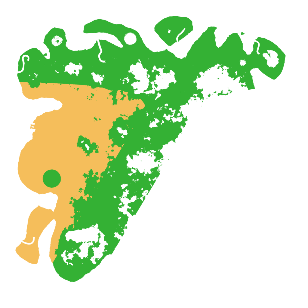 Biome Rust Map: Procedural Map, Size: 4500, Seed: 74446533