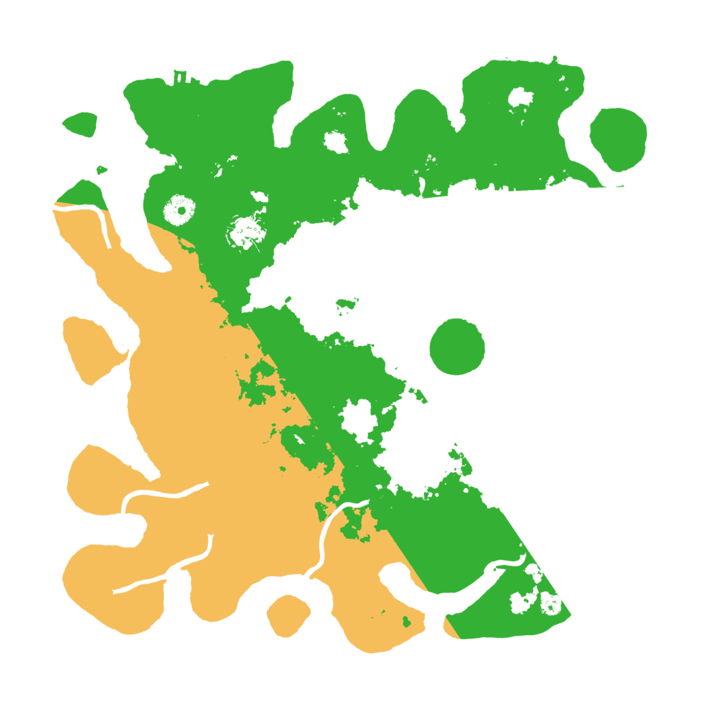 Biome Rust Map: Procedural Map, Size: 3500, Seed: 9875