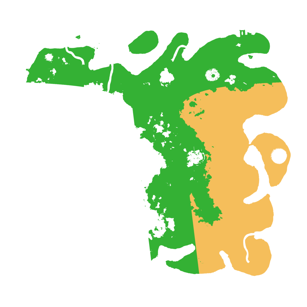 Biome Rust Map: Procedural Map, Size: 3500, Seed: 225576493