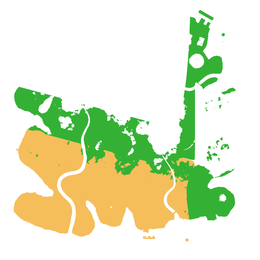 Biome Rust Map: Procedural Map, Size: 3250, Seed: 2627