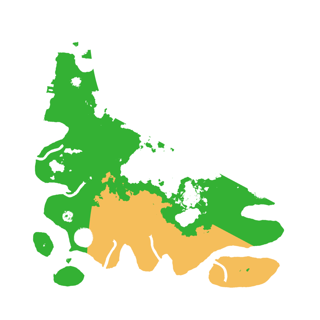 Biome Rust Map: Procedural Map, Size: 3000, Seed: 1957624671