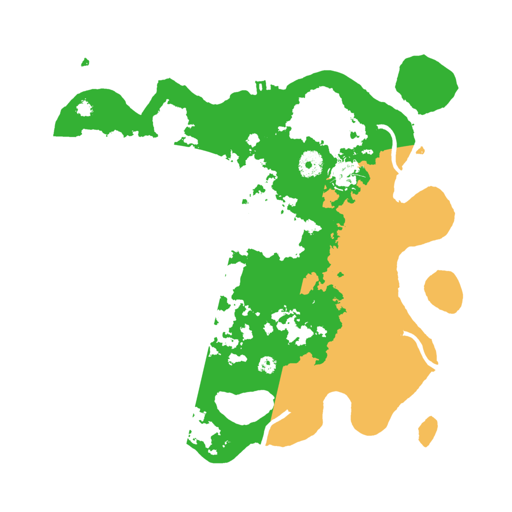 Biome Rust Map: Procedural Map, Size: 3000, Seed: 10028