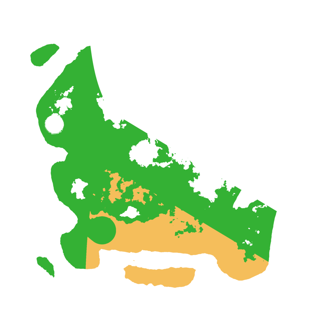 Biome Rust Map: Barren, Size: 3000, Seed: 28