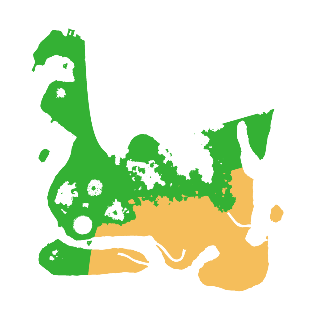 Biome Rust Map: Procedural Map, Size: 3000, Seed: 8065749