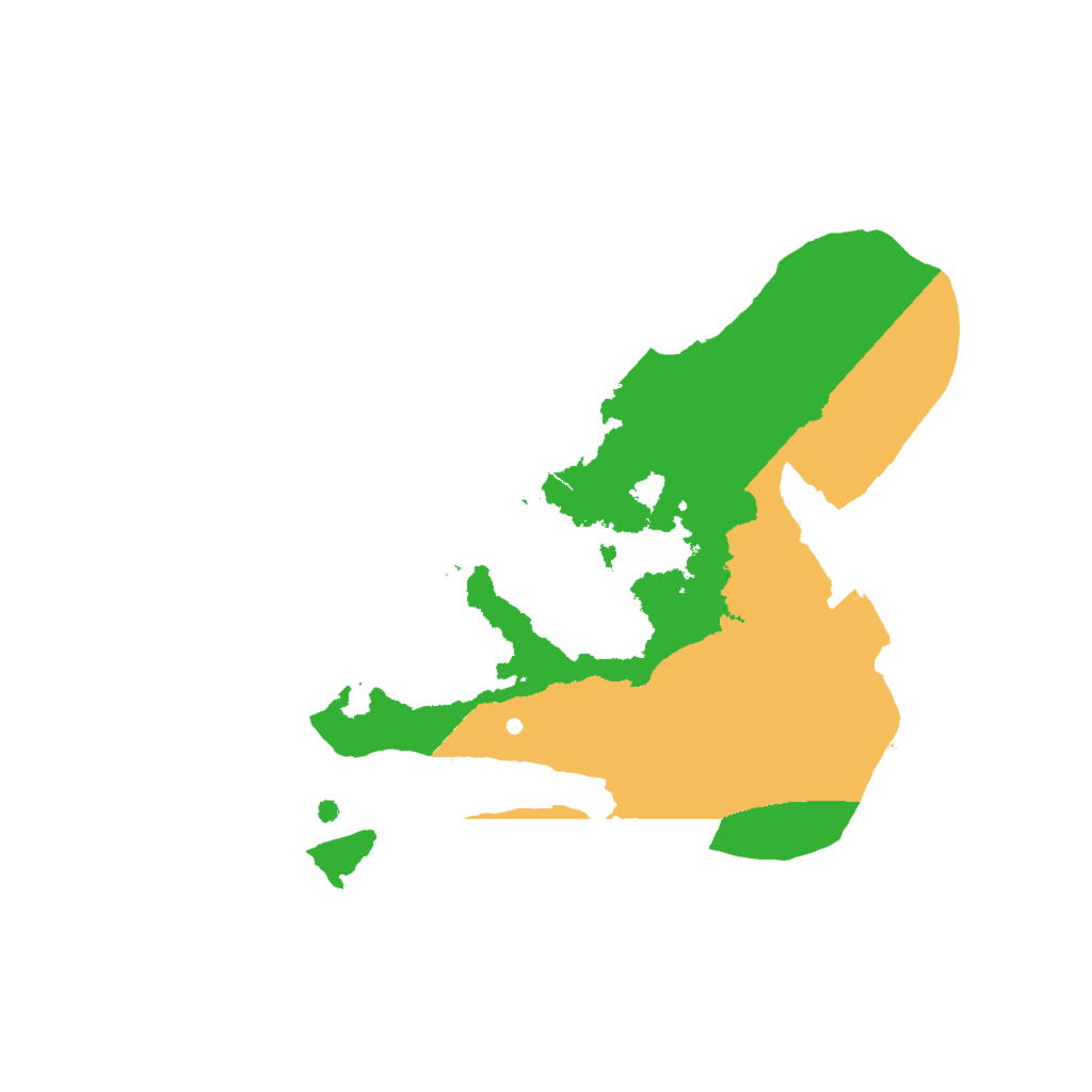 Biome Rust Map: Procedural Map, Size: 2000, Seed: 20471