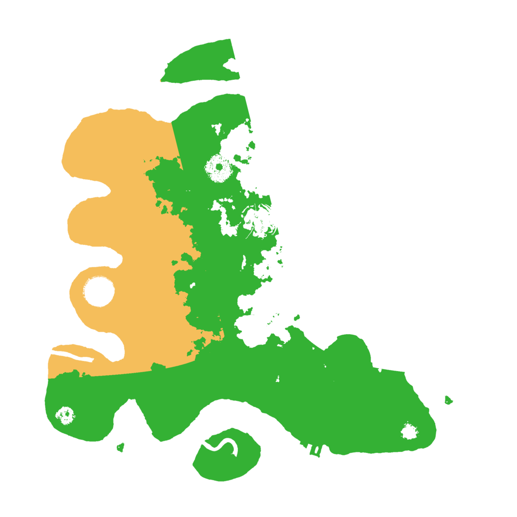 Biome Rust Map: Procedural Map, Size: 3000, Seed: 783508606