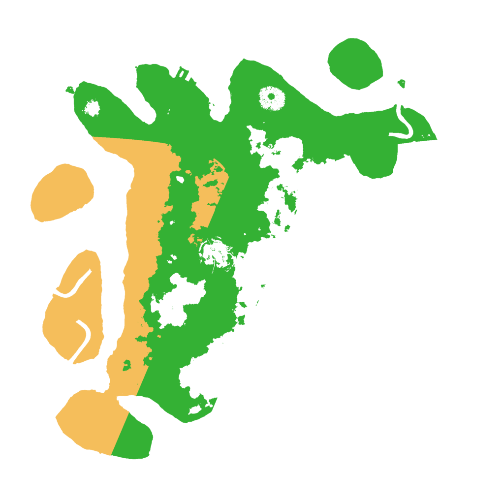 Biome Rust Map: Procedural Map, Size: 3000, Seed: 19650