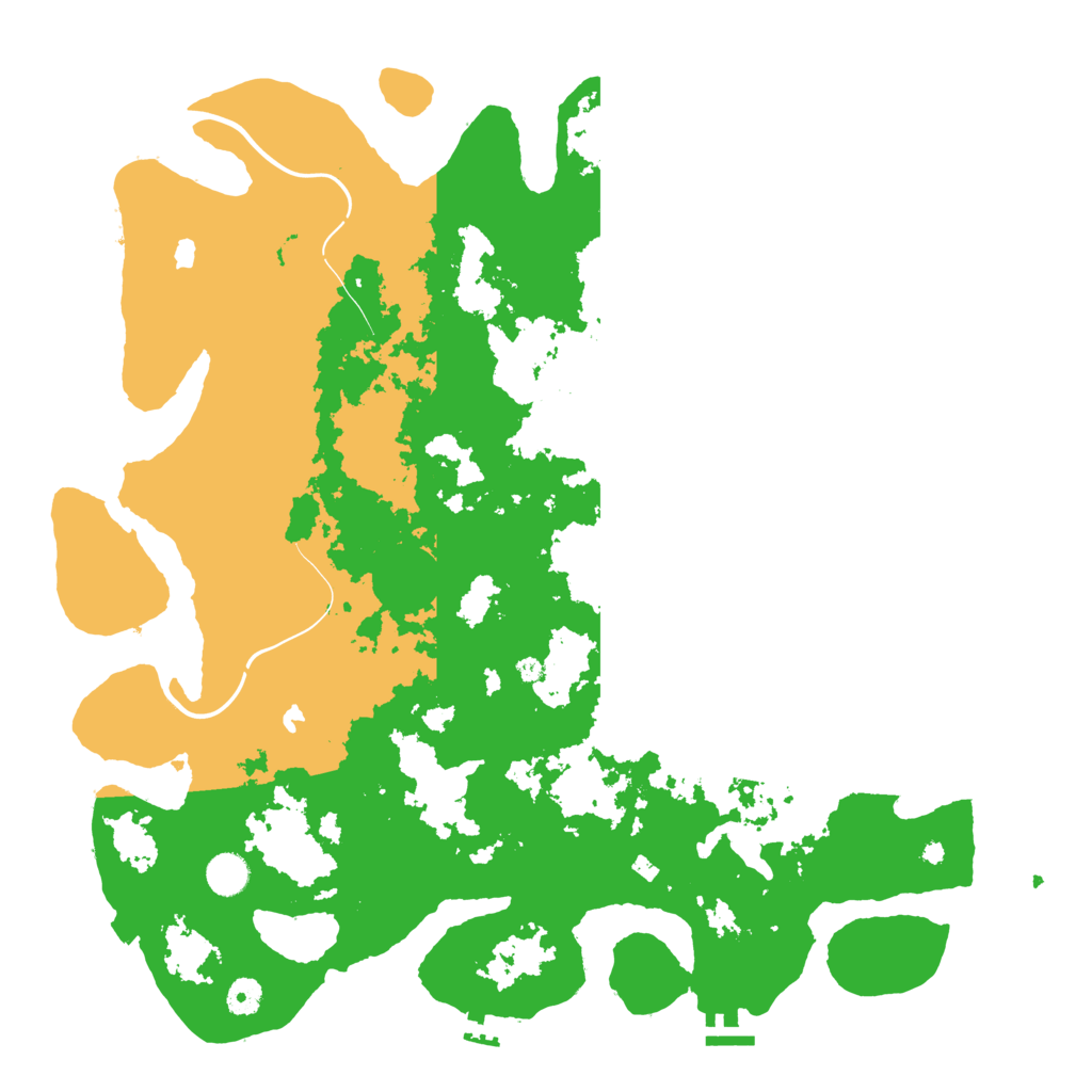 Biome Rust Map: Procedural Map, Size: 4500, Seed: 1710043014