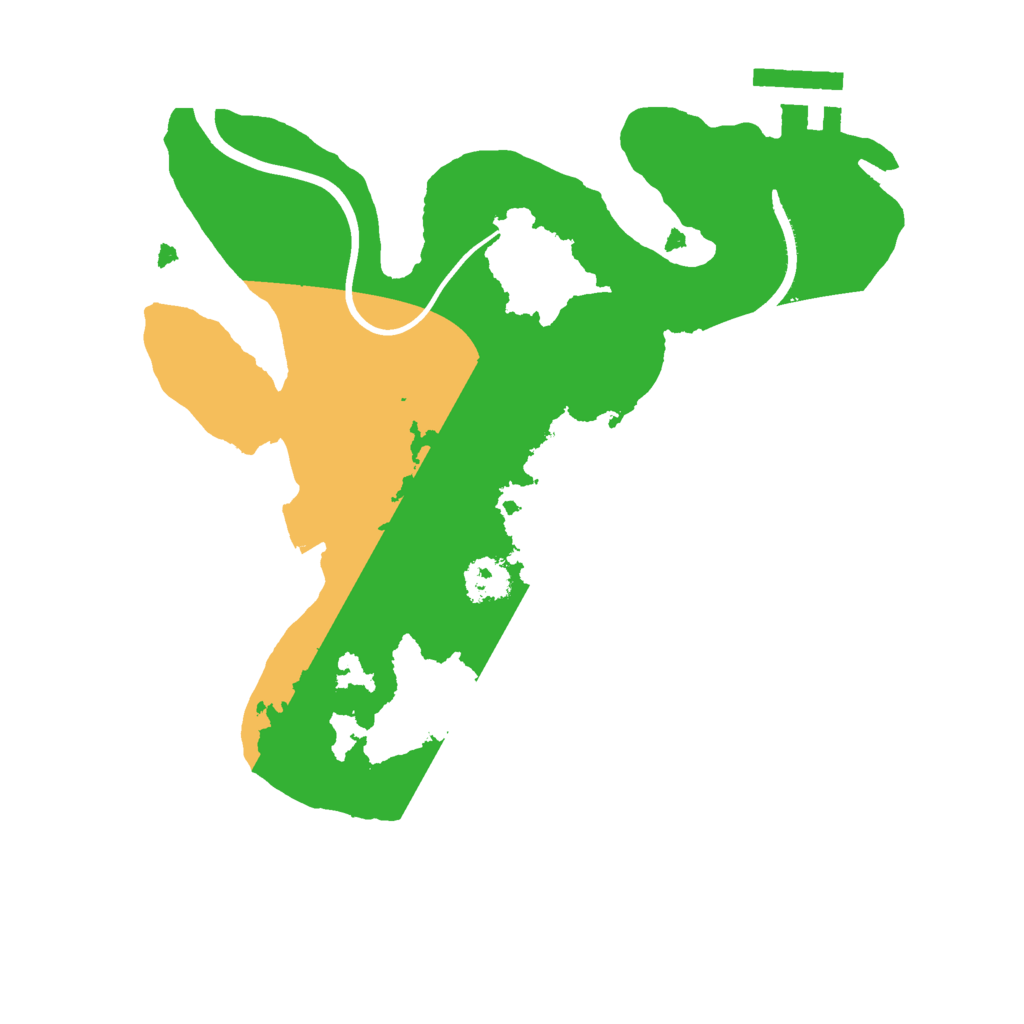 Biome Rust Map: Procedural Map, Size: 2300, Seed: 49061329