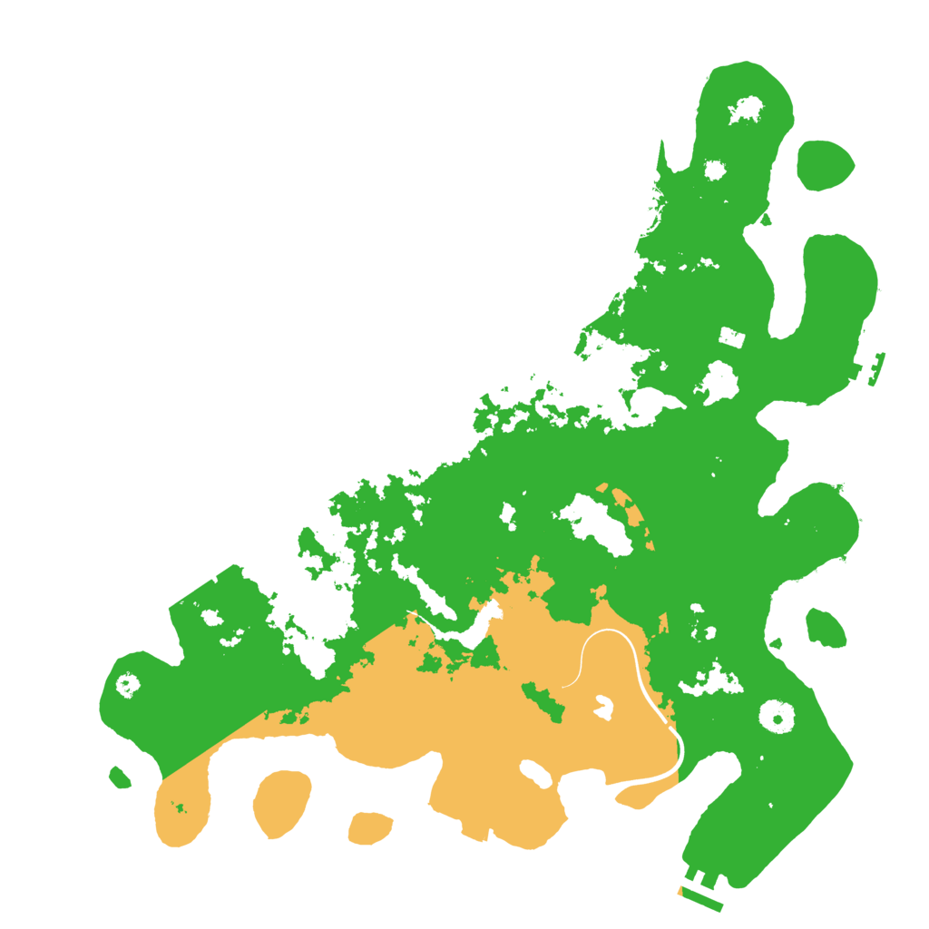 Biome Rust Map: Procedural Map, Size: 4000, Seed: 27882469