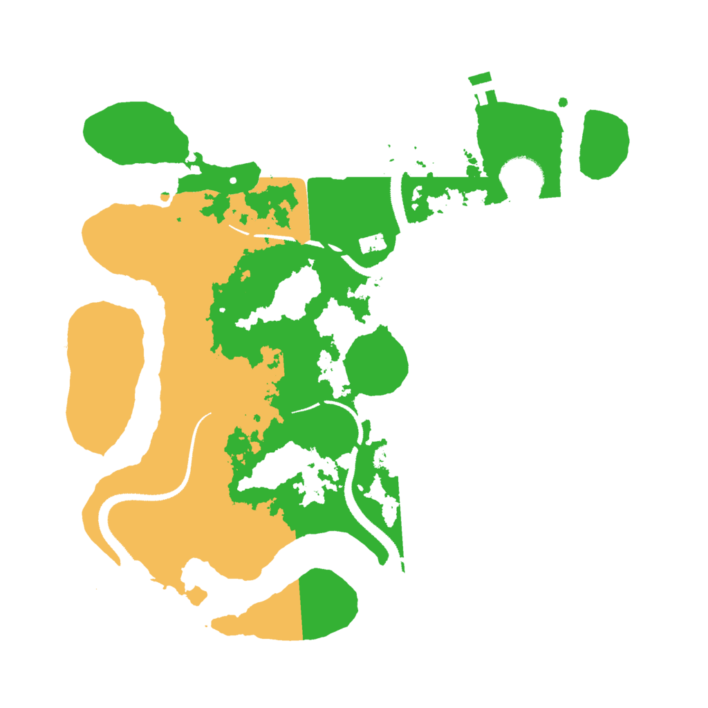 Biome Rust Map: Procedural Map, Size: 3000, Seed: 241